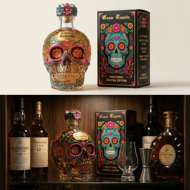 🔥Hot sale promotion: 49% discount - - Easter limited edition tequila bottle