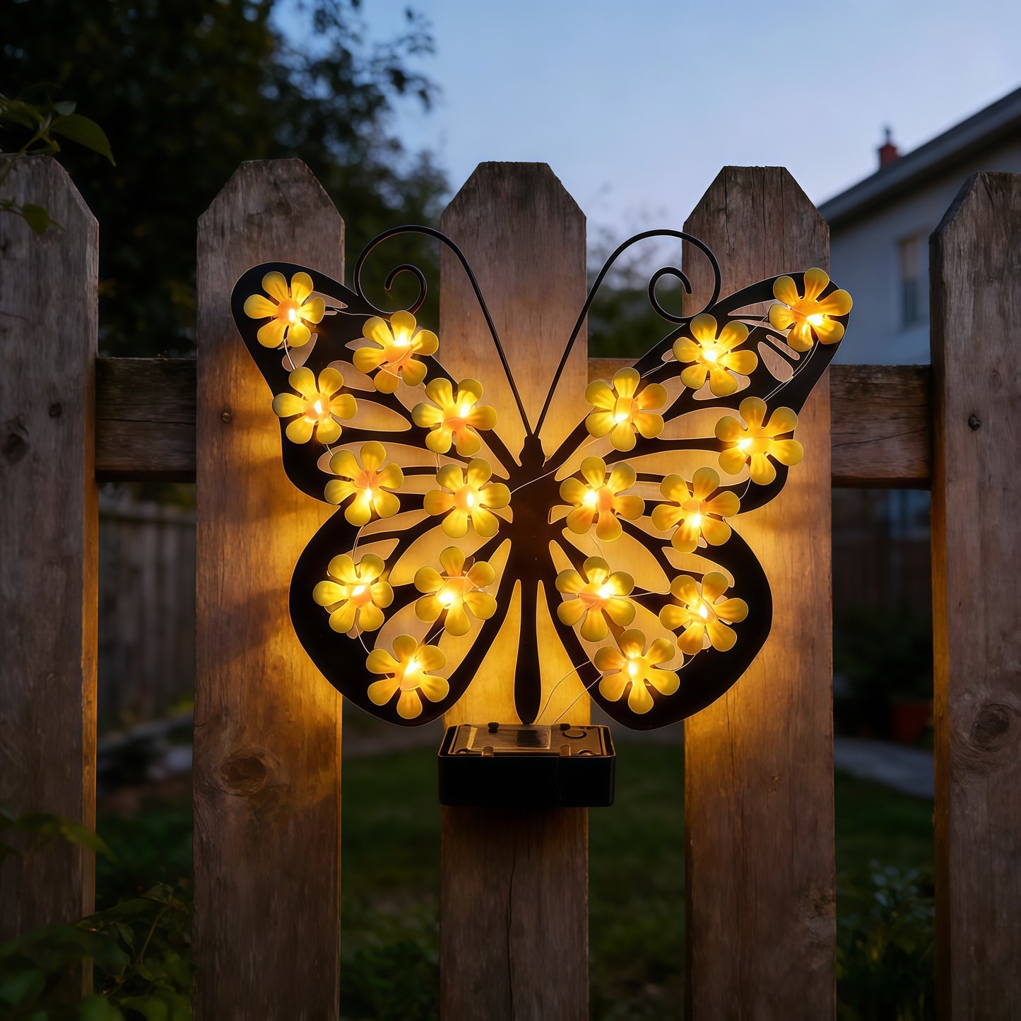 🦋🦋Solar Butterfly Garden Wall Light