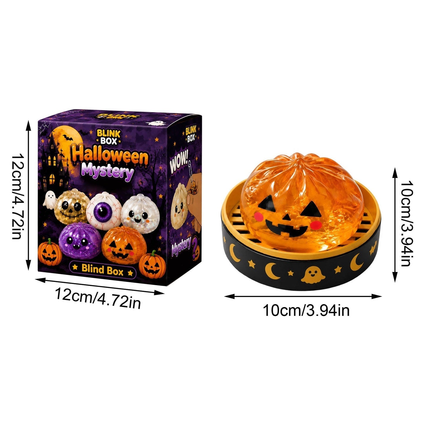 ๐ Halloween Pumpkin Slow-Rising Squishy