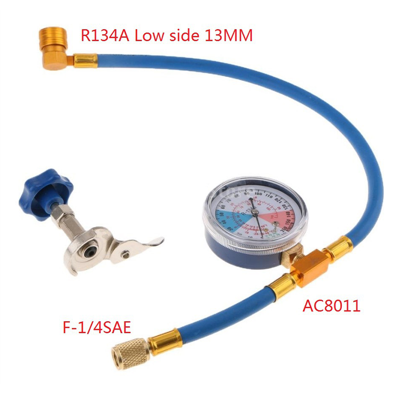 π 50% OFF NOW!βοΈ R134a AC Refrigerant Charging Hose with Gauge β Universal & Easy DIY Tool π§