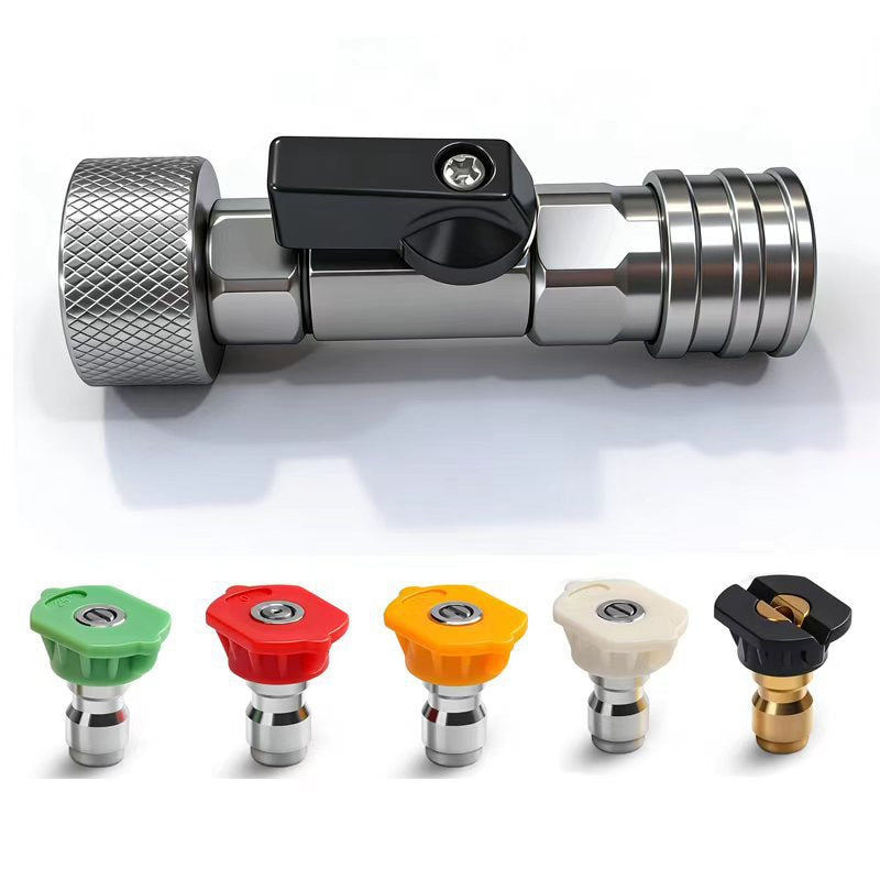Laozik™ 3/4" GHT to 1/4" Quick Connect Adapter