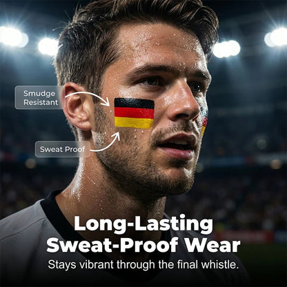 🔥LAST DAY 60% OFF - 🌈✨National Flag Face Paint Stick for Sports Fans