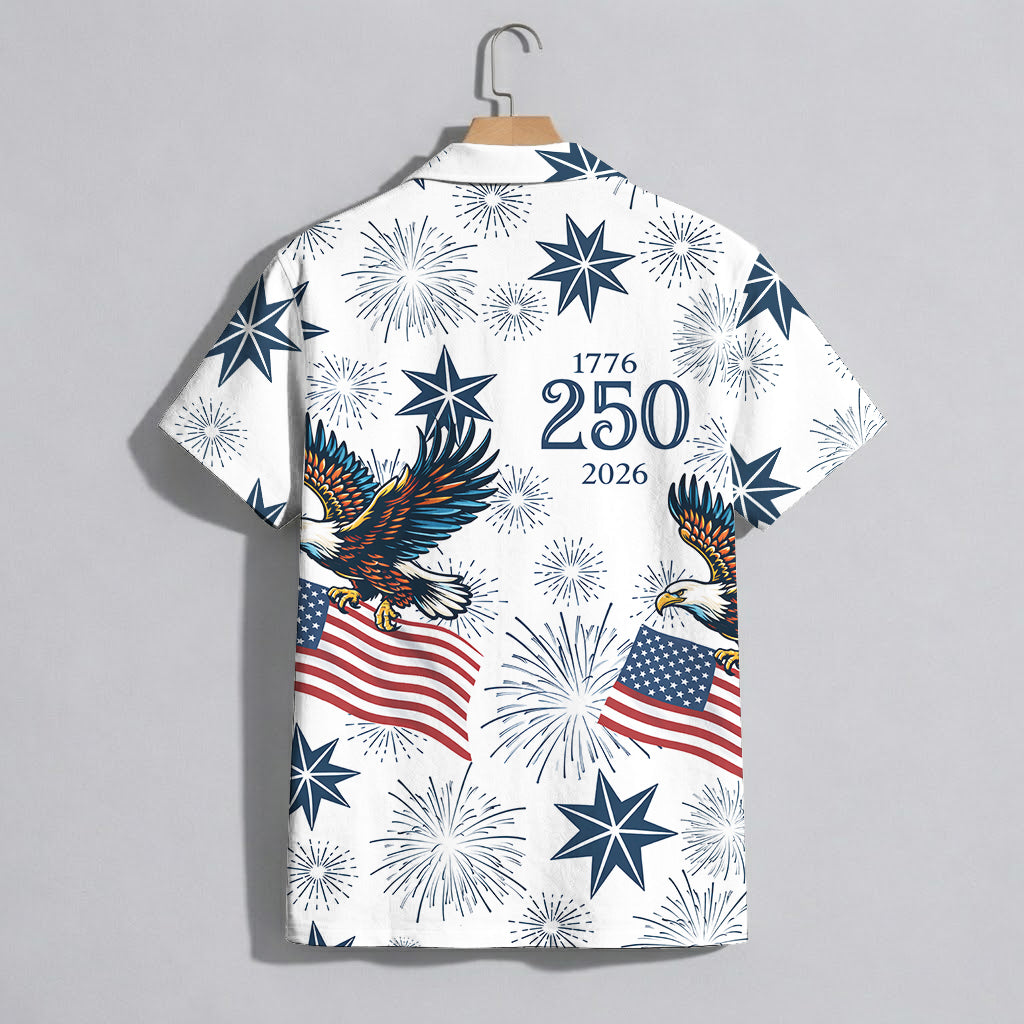 We the People 1776-2026 Stars and Stripes - USA 250th Anniversary Hawaiian Shirt