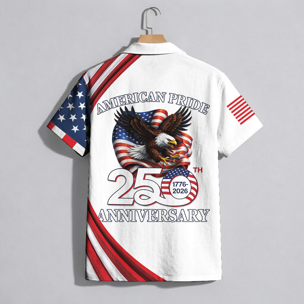 We the People 1776-2026 Stars and Stripes - USA 250th Anniversary Hawaiian Shirt