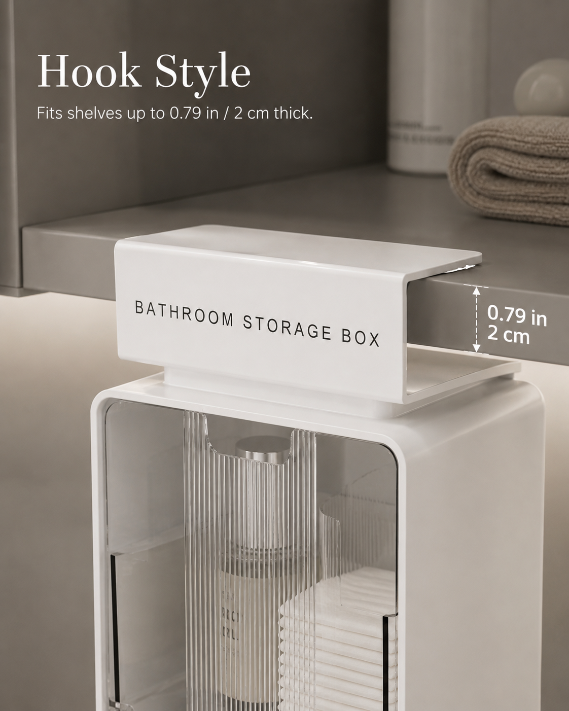 ✨ Clear Space-Saving Organizer Box — Buy More, Save More