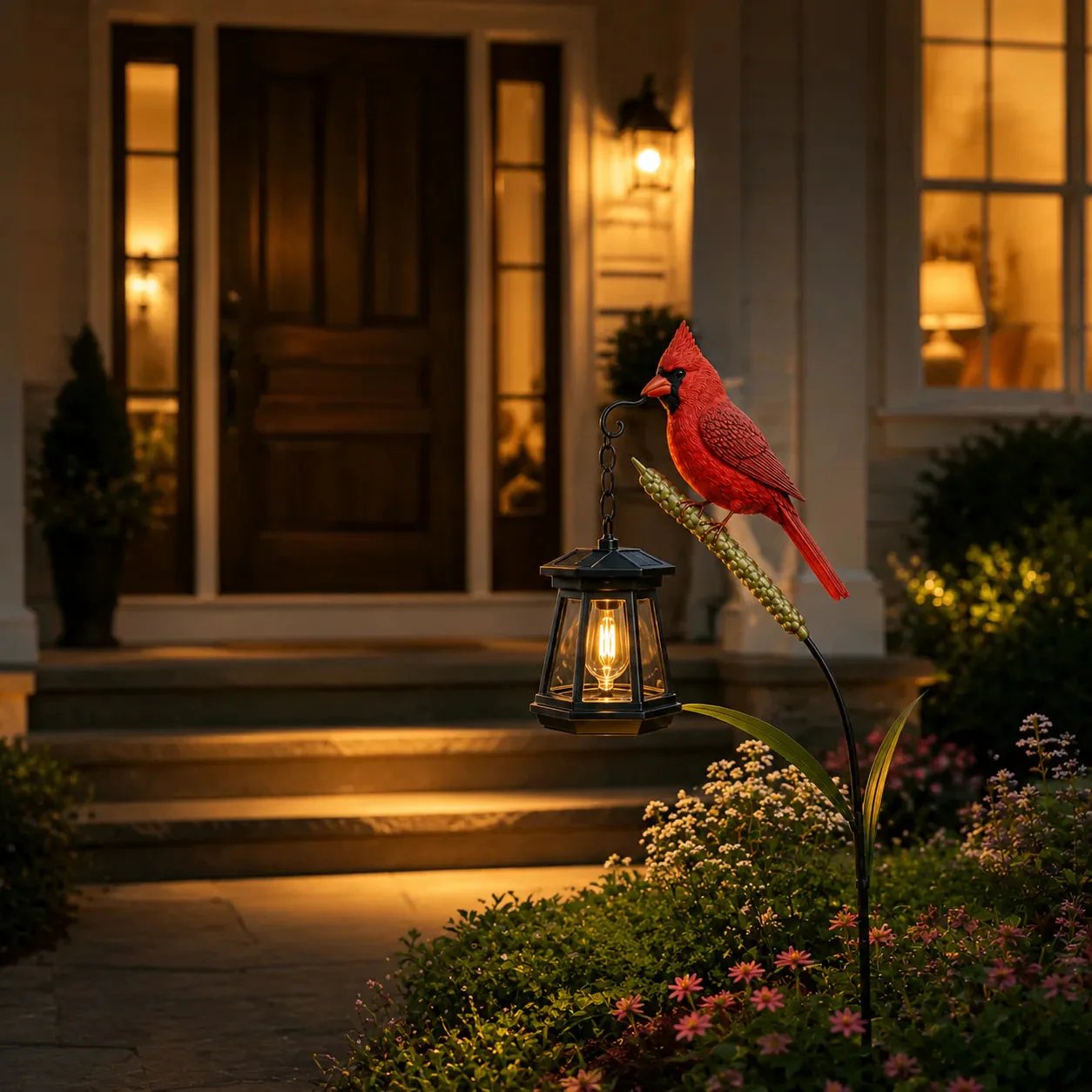 🐦 A Cardinal That Lights Up Your Garden❤️