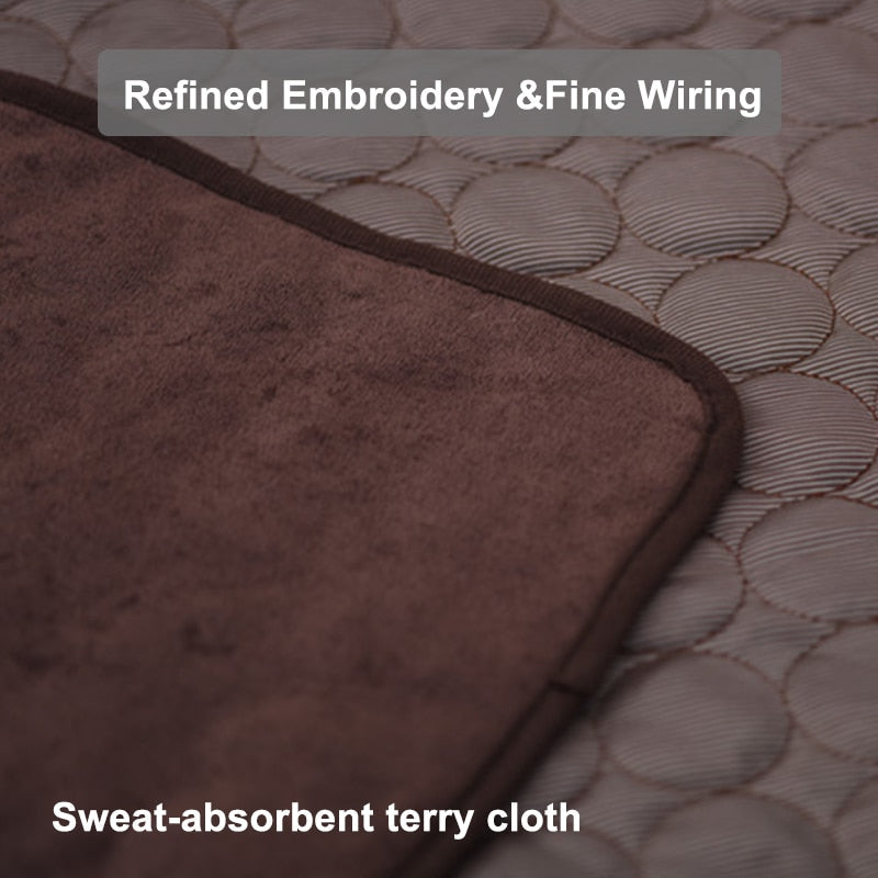 🐶🐱🐾 Cooling Pet Pad Multi‑Size – Breathable, Washable, Non‑Slip – Dog Bed, Sofa Cover, Car Seat Mat – Supports up to 80kg – 3 Colours Available