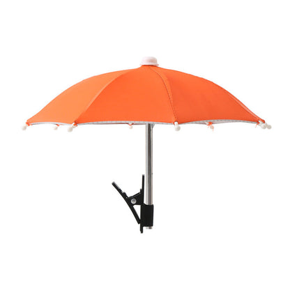 ☂️📱 Adjustable Phone Stand with Sun Shade – Universal Pig Suction Cup Phone Holder