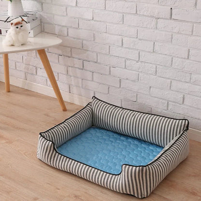 🐶🐱🐾 Cooling Pet Pad Multi‑Size – Breathable, Washable, Non‑Slip – Dog Bed, Sofa Cover, Car Seat Mat – Supports up to 80kg – 3 Colours Available
