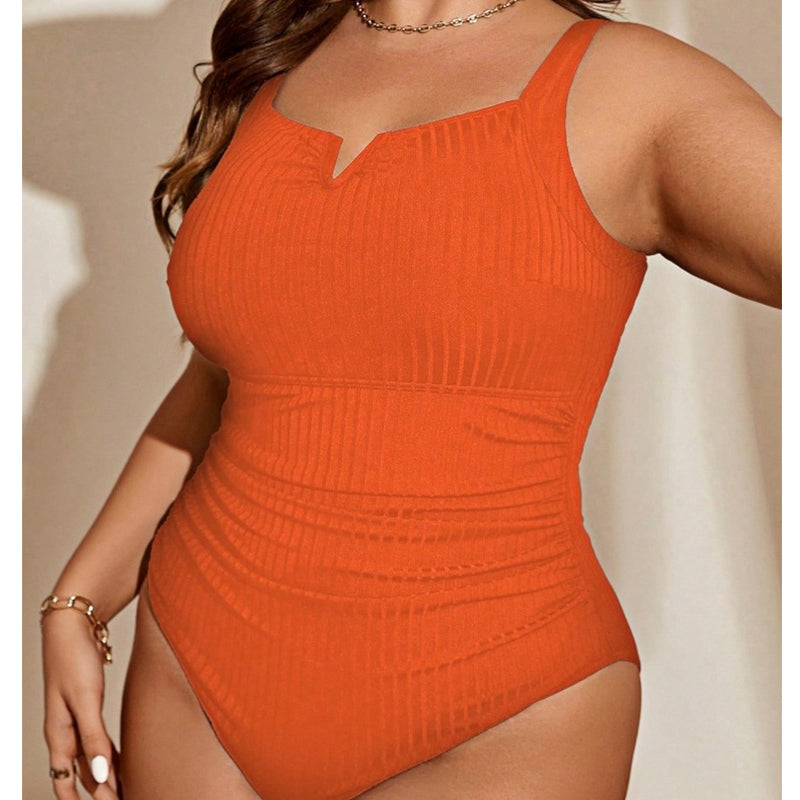 👙Plus Size Tummy Control One Piece Swimsuit🖤💥