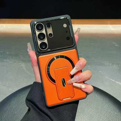 2026 For Samsung S26 Series Full-Coverage, Shockproof Protective Case with Invisible Kickstand