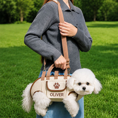 Portable, Breathable, Crossbody Pet Backpack