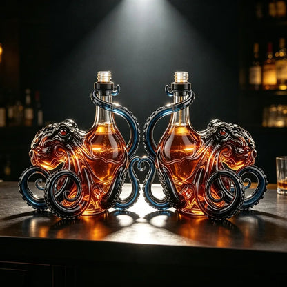 🔥HOT SALE 49% OFF - The Kraken Black Spiced Rum 3D Sculpted Octopus Collector's Edition Bottle🐙🥃