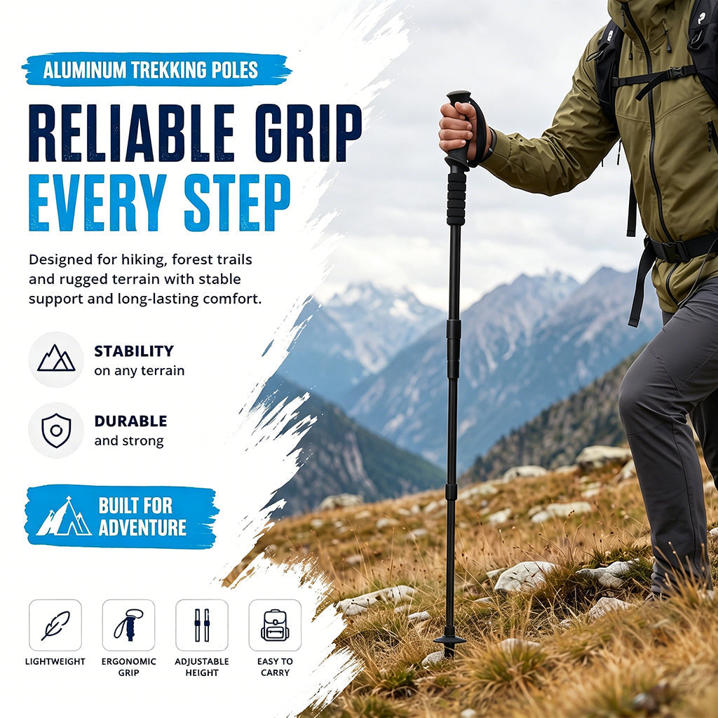 Adjustable Aluminum Hiking Pole