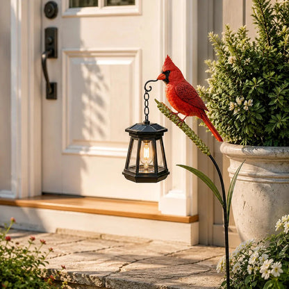 🐦 A Cardinal That Lights Up Your Garden❤️