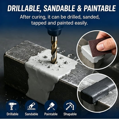💥SAVE 50% NOW🏠Steel Reinforced Epoxy Repair Putty — Universal Glue for Metal, Wood, Plastic