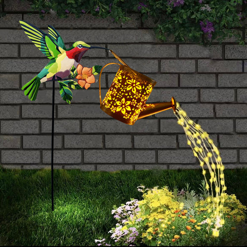 ☀️🐤♻️Solar Hummingbird Garden Stake Lights ☀️🐤♻️