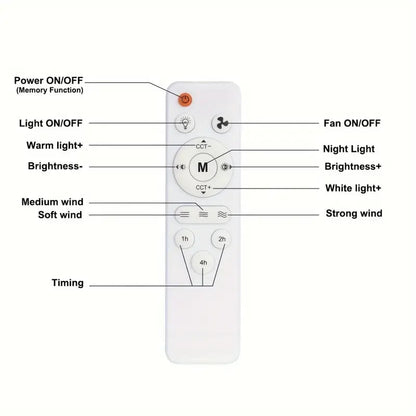 ⏳SUMMER SALE 60% OFF🔥40W LED Ceiling Fan Light – 20.5” Ultra-Quiet with Remote 🎯 | E27 + FREE B22 Adapter 🔌 | For Bedroom 😴, Kitchen 👩‍🍳 & Garage 🛠️ – UK Ready! 🇬🇧