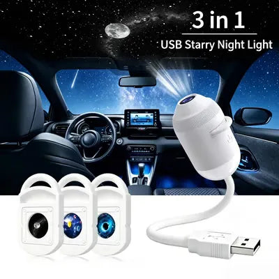 Night Light Projector - Smart Holographic Star Projector