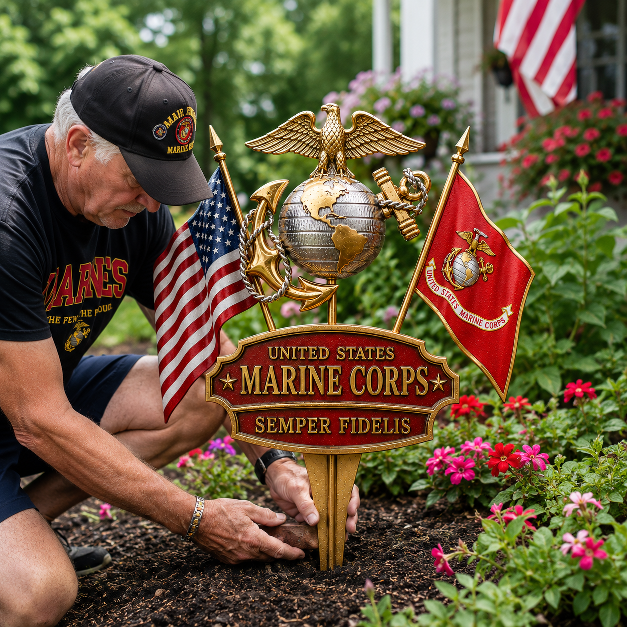 🇺🇸 Last Day Promo: 49% OFF 🎖️- US Military Branch Tribute Garden Stake Collection - ✈️Buy 2 Free Shipping Today!
