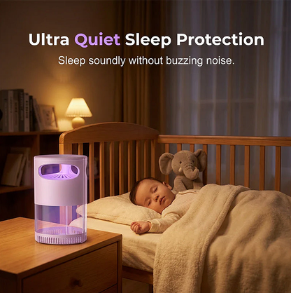 🥳2026 HOT SALE🥳💞50K+ SOLD!🦟🔇 50% OFF! UV Mosquito Killer Lamp – USB powered, chemical‑free, ultra‑quiet. 50K+ sold for peaceful sleep. 🌙✨