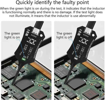 Type-C Motherboard Inductance Tester – Portable Circuit Board Coil Detector for Quick Troubleshooting