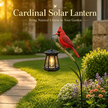 🐦 A Cardinal That Lights Up Your Garden❤️