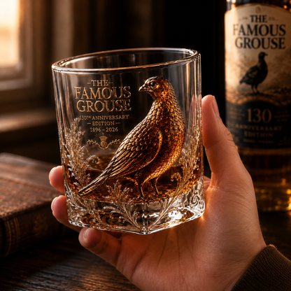 The Famous Grouse 130th Anniversary Whisky Glass