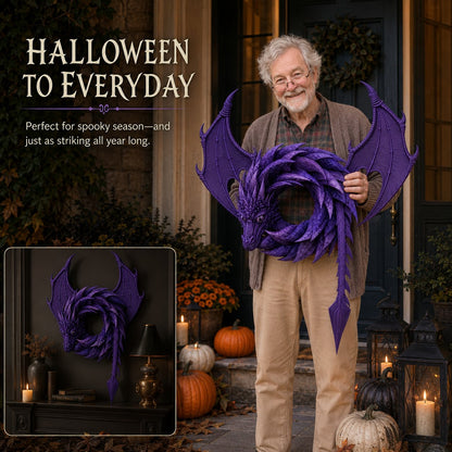 🐉Wreaths By Wilbur Handmade Dragon Wreath