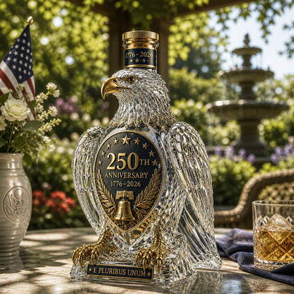 🦅 Hawk Whiskey Bottle — 250th Anniversary Limited Edition. Limited time discount.