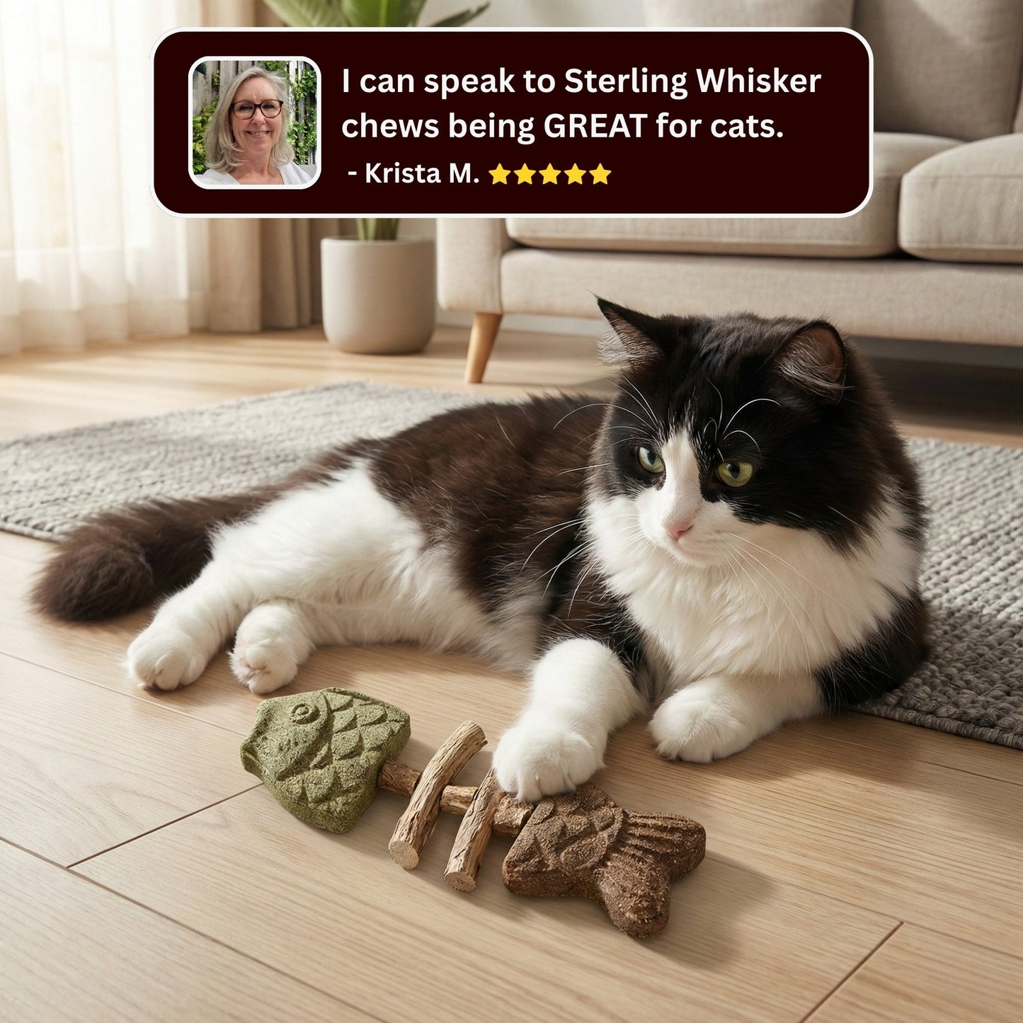 🐾Day Sale 50% OFF🐾-Catnip & Silvervine Chew