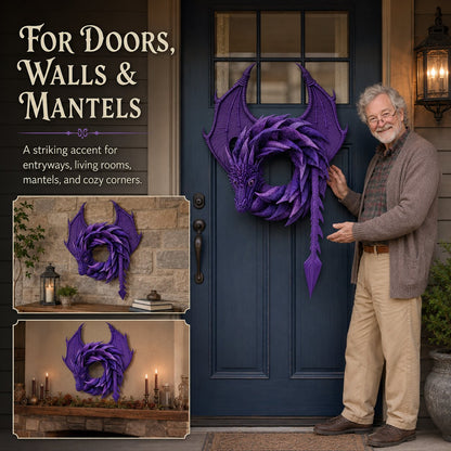 🐉Wreaths By Wilbur Handmade Dragon Wreath