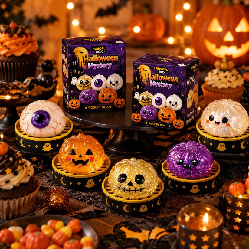 🎃 Halloween Pumpkin Slow-Rising Squishy