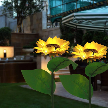 🌻 Sunflower Solar Lights – Glowing Decor for Garden ✨🌿【Hurry Up】