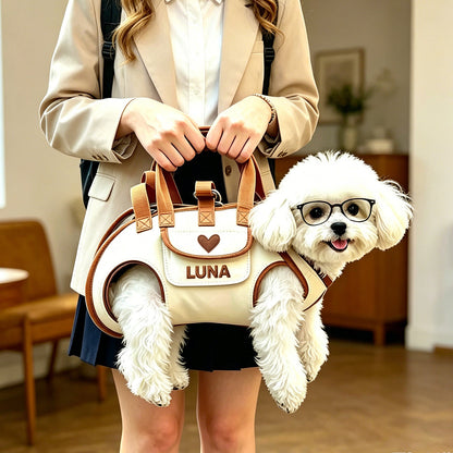 Portable, Breathable, Crossbody Pet Backpack