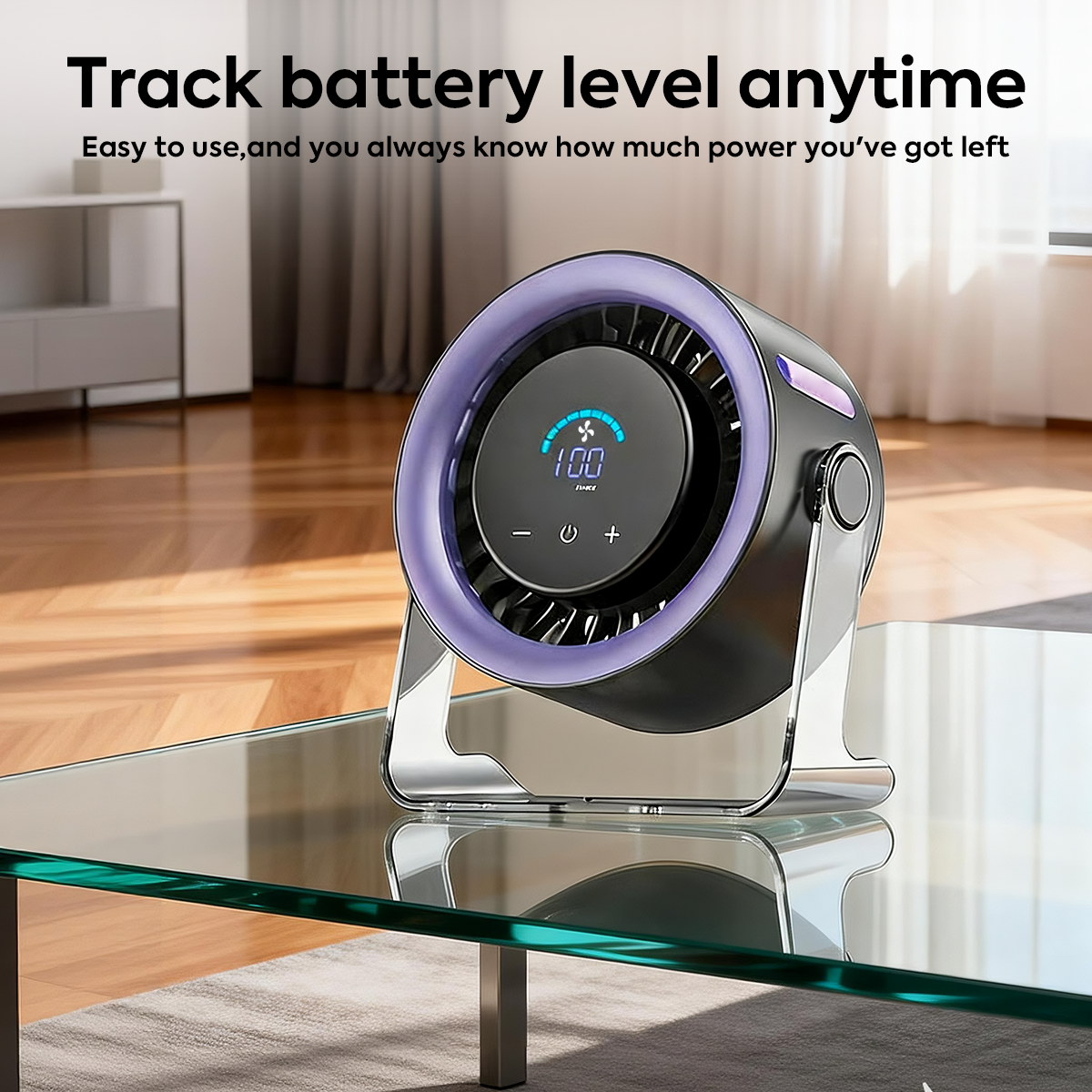 💨 USB Desk Fan — Quiet. Powerful. Portable. Perfect for office, home, or travel.