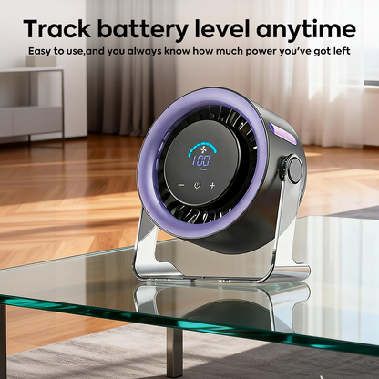 💨 USB Desk Fan — Quiet. Powerful. Portable. Perfect for office, home, or travel.