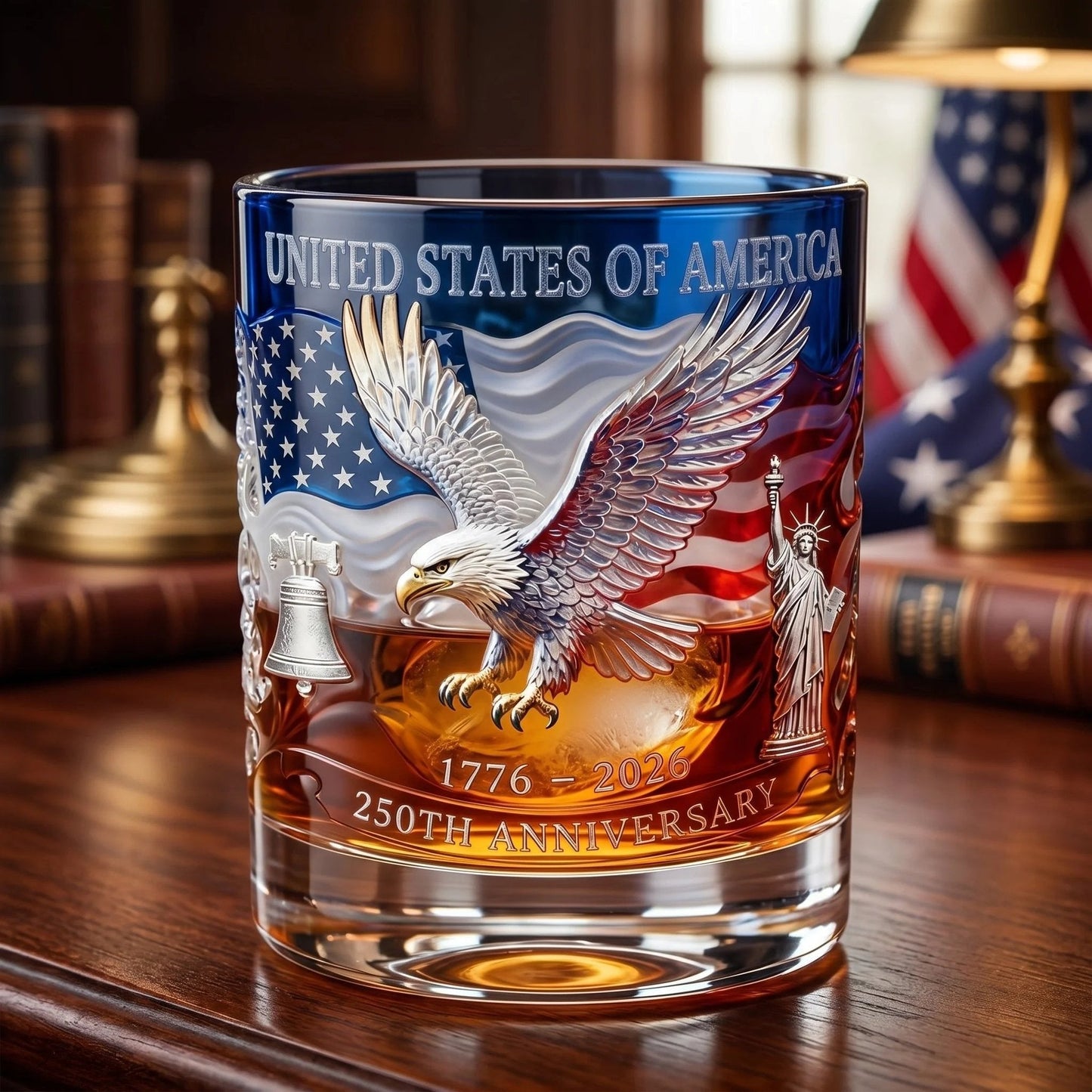 🦅 Hawk Whiskey Bottle — 250th Anniversary Limited Edition. Limited time discount.