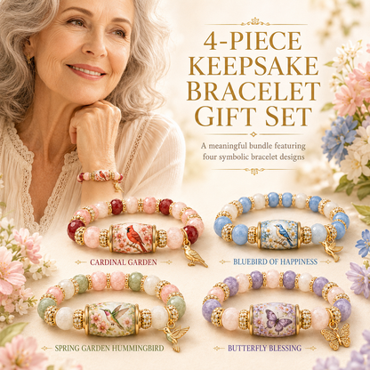 🙏 2026 Limited Edition Bluebird Blessings Bracelet  with Exquisite Gift Box