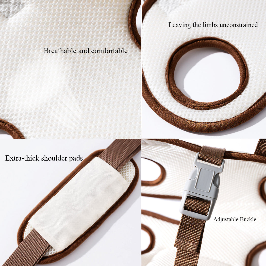 Portable, Breathable, Crossbody Pet Backpack