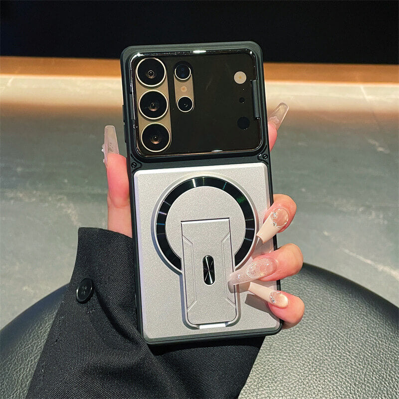 2026 For Samsung S26 Series Full-Coverage, Shockproof Protective Case with Invisible Kickstand