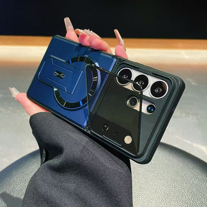 2026 For Samsung S26 Series Full-Coverage, Shockproof Protective Case with Invisible Kickstand