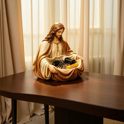 Handmade Jesus Storage Bowl