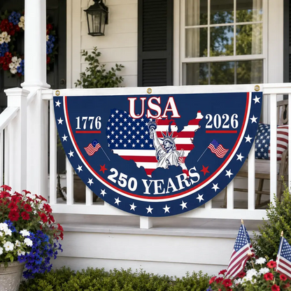 USA 1776 2026 250 Years – Independence Day – Personalized Canvas