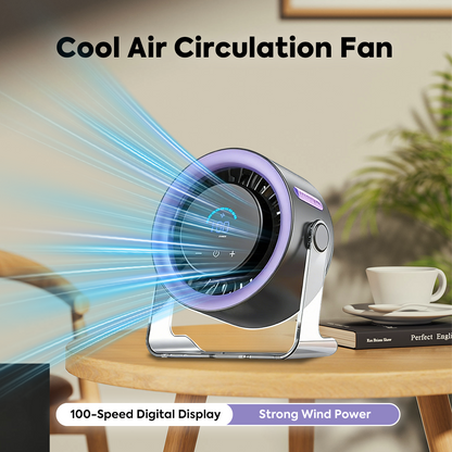 💨 USB Desk Fan — Quiet. Powerful. Portable. Perfect for office, home, or travel.