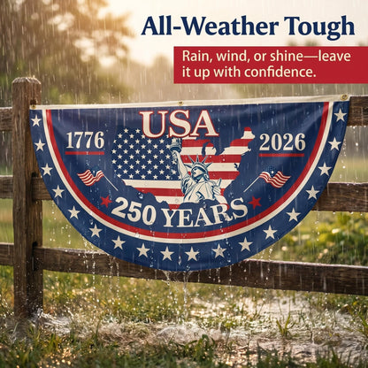 🖼️100% Veteran Owned / Handcrafted in USA-250th Anniversary Banners