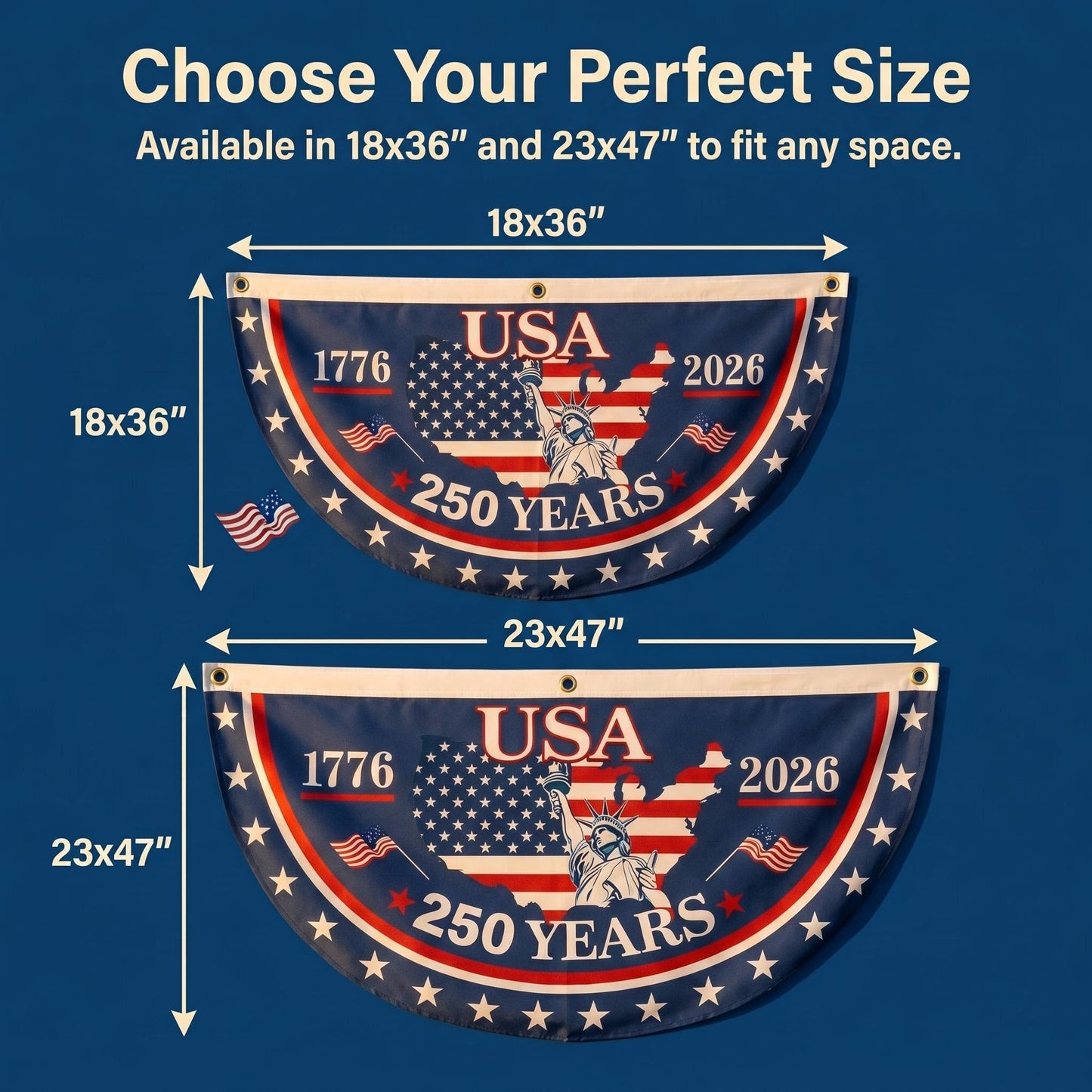 🖼️100% Veteran Owned / Handcrafted in USA-250th Anniversary Banners