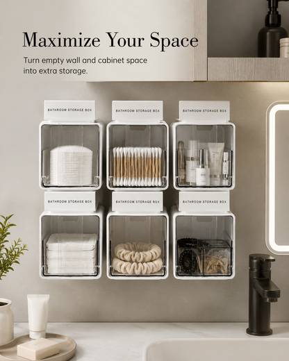 ✨ Clear Space-Saving Organizer Box — Buy More, Save More