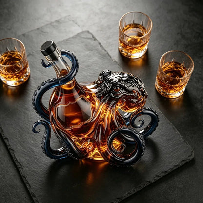 🔥HOT SALE 49% OFF - The Kraken Black Spiced Rum 3D Sculpted Octopus Collector's Edition Bottle🐙🥃