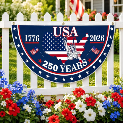 USA 1776 2026 250 Years – Independence Day – Personalized Canvas